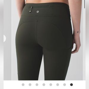 Lululemon Speed Tight IV Gator Green